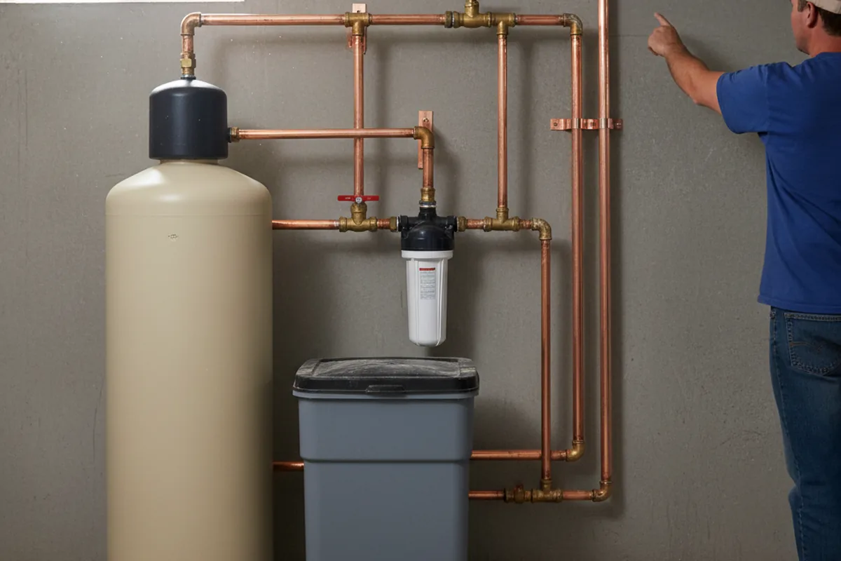 Whole-house water treatment system installed in Studio City